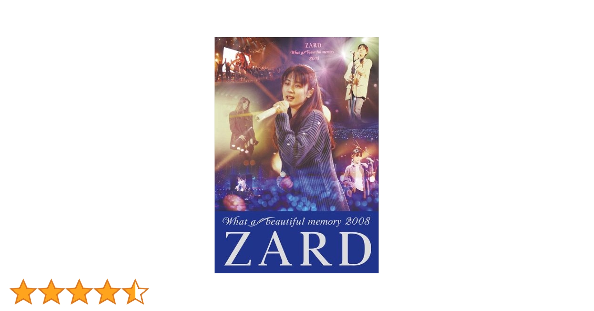 Amazon.co.jp: ZARD What a beautiful memory 2008 : ZARD: DVD